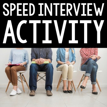 Preview of Speed Interview Class Activity