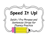 Speed It Up!: Sight Word Phrases Fluency Building Center