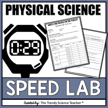 Preview of Speed Lab: Physical Science Lab for Middle & High School Students