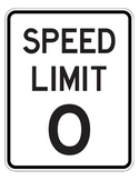 Speed Limit Signs for Counting 0 to 20 - ROAD COLLECTION