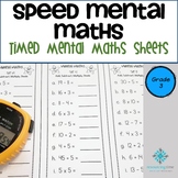 Year 3 Speed Mental Maths - Australian Curriculum
