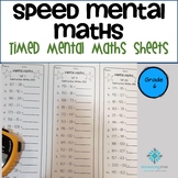 Year 6 Speed Mental Maths - Australian Curriculum