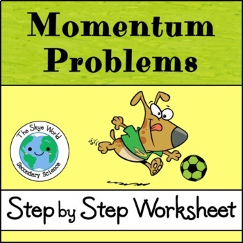 Preview of Momentum Problems Worksheet