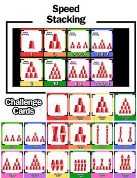 Preview of Speed Stacking / Cup Stacking BUNDLE