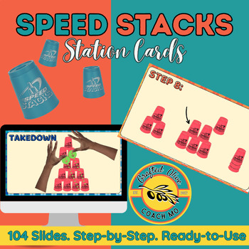 Preview of Speed Stacks Station Cards: Substitute-Proof, Print-and-Play Fun!