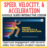 Speed, Velocity, Acceleration Google Slides Presentation