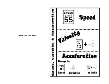 Preview of Speed, Velocity and Acceleration