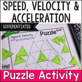 Speed, Velocity and Acceleration Review Puzzle [Activity]