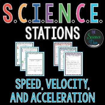 Preview of Speed, Velocity and Acceleration - S.C.I.E.N.C.E. Stations