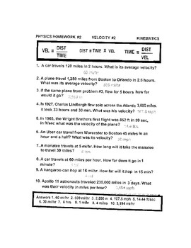 NEED FOR SPEED Worksheet