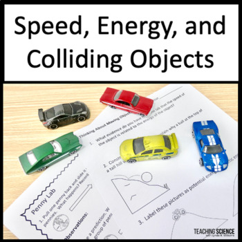 Preview of Speed, Energy, Force and Motion 4th grade Science Energy Transfer Activities