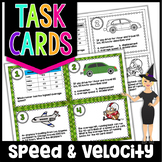 Speed and Velocity Task Cards | Science Task Cards