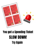 Speeding Ticket
