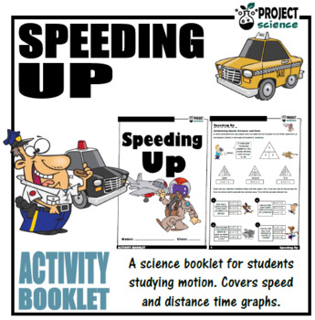 Preview of Speed, distance & time activity book [Speeding Up]