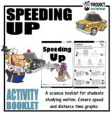 Speed, distance & time activity book [Speeding Up]