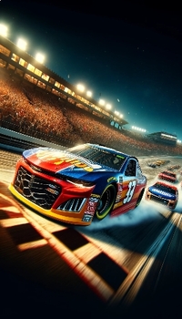 Preview of Speedway Showdown: Stock Car Racing Poster