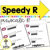 Speedy R Sound - Speech Therapy Strategy - Prevocalic R (I