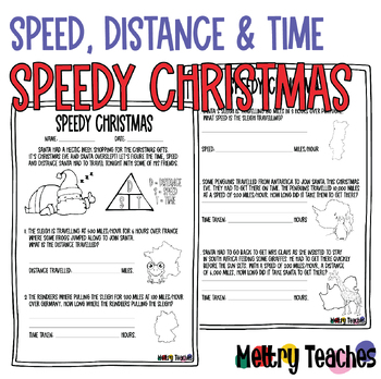 Speed, Distance and Time Worksheet 1, Schemes and Mind Maps Physics