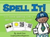 Spell It! A CVC Literacy Center with QR Codes