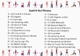 Spell It Out Fitness A-Z With Pictures