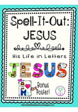 Spell-It-Out JESUS Bulletin Board Letters