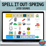 Spell It Out SPRING Boom Cards™ Articulation Game