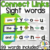 Linking Chains Spelling Sight Word Cards - High Frequency 