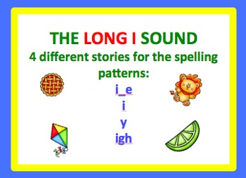 Preview of Spell by Patterns: LONG I STORIES