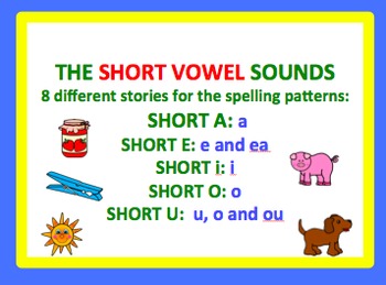 Preview of Spell by Patterns: SHORT VOWEL STORIES