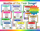 Spell the Months of the Year Songs! (No audio files, just 