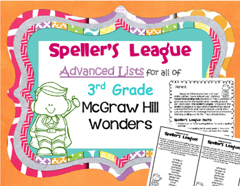 Preview of Speller's League (Advanced Spelling Lists)