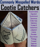 8th 7th 6th 5th Grade Spelling Practice Cootie Catcher
