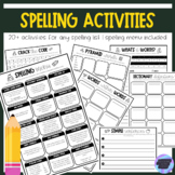Spelling Activities | Any Wordlist