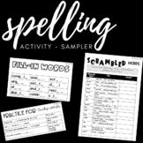 Spelling Activities - Long O, Long U