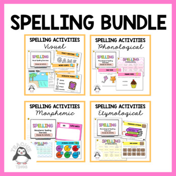 Preview of Spelling Activities PowerPoint and Google Slides