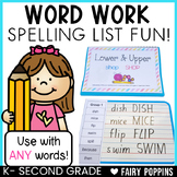 Spelling Activities | Word Work, Literacy Center, Spelling