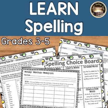 Preview of Spelling Strategies Daily Practice- Mini Lessons & Activities for grades 3, 4, 5