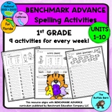 Benchmark Advance 1st Grade Spelling Activities - Spelling