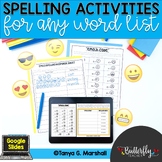 Spelling Activities for Any List | Printable & Digital Spe