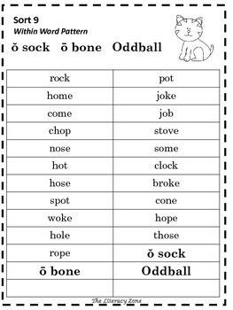 printable vocabulary word sorts