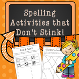 Spelling Activities that Don't Stink