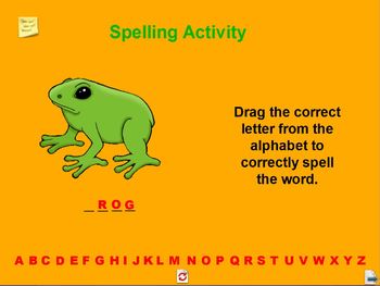 Preview of Spelling Activity 1 for the New Speller A Pinkley Product
