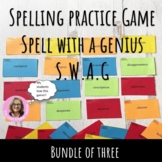 Spelling Activity Practice Game Bundle of Lessons