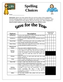 Spelling Choices and Activities for Students