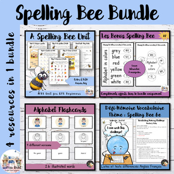 Preview of Spelling Bee Competition Bundle