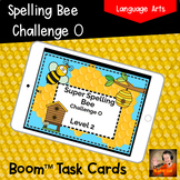 Spelling Bee Challenge O Level 2 Boom™ Cards with printabl