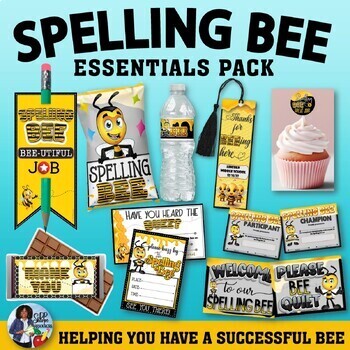 Preview of Spelling Bee Essentials Pack