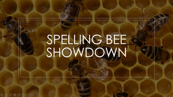 Preview of Spelling Bee Showdown Activity!! Fun Spelling Game