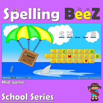 Spelling Cards: Back To School  Play Spelling Cards: Back To School on  PrimaryGames