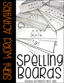 Spelling Board Sight Word Activities- For Special Education